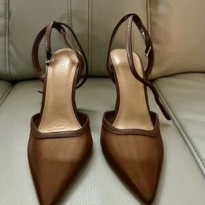 Steve Madden Brown Pointed Toe Heels